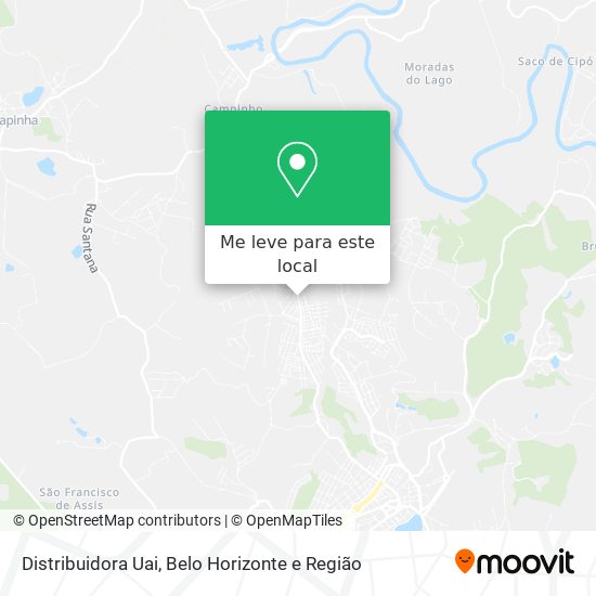 Distribuidora Uai mapa