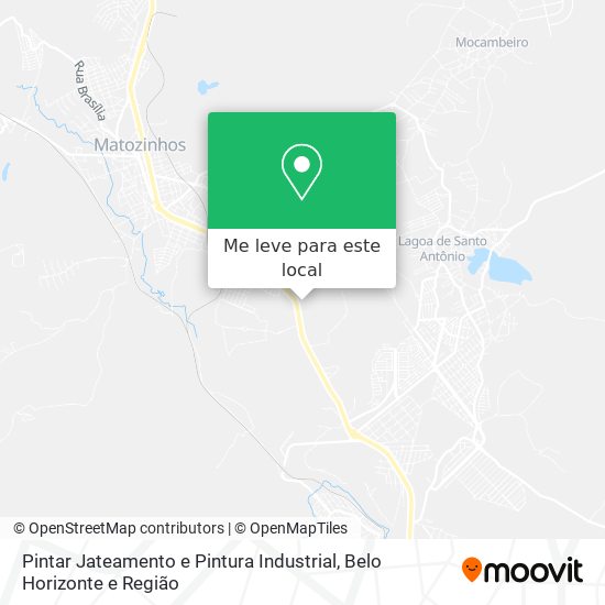 Pintar Jateamento e Pintura Industrial mapa