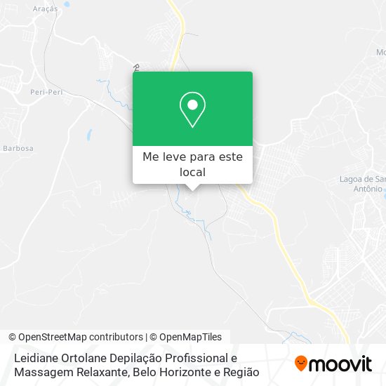 Leidiane Ortolane Depilação Profissional e Massagem Relaxante mapa