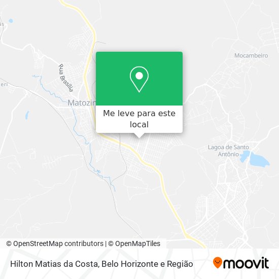 Hilton Matias da Costa mapa