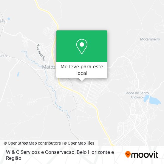 W & C Servicos e Conservacao mapa