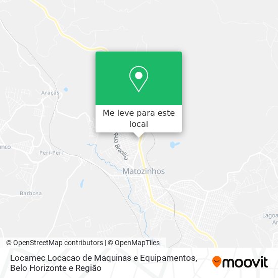 Locamec Locacao de Maquinas e Equipamentos mapa