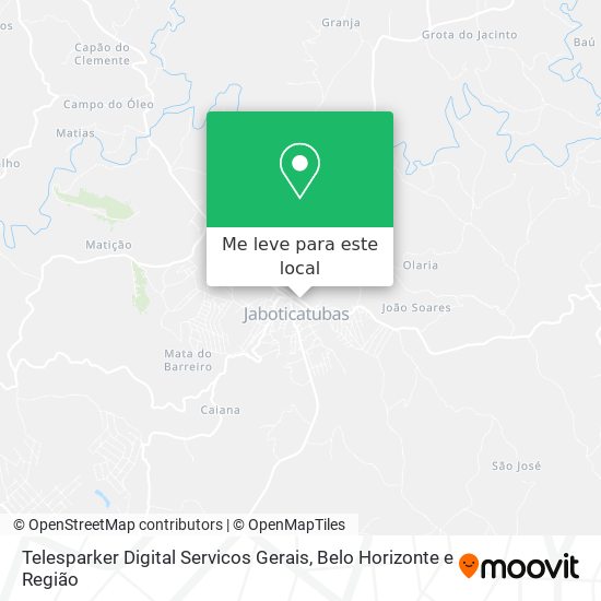 Telesparker Digital Servicos Gerais mapa