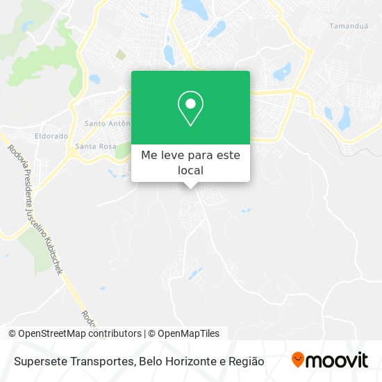 Supersete Transportes mapa