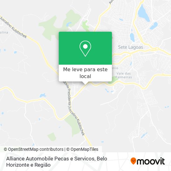 Alliance Automobile Pecas e Servicos mapa