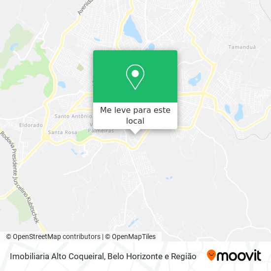 Imobiliaria Alto Coqueiral mapa