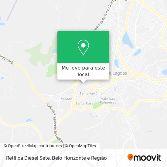 Retífica Diesel Sete mapa