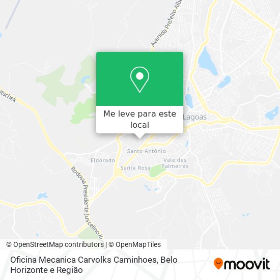Oficina Mecanica Carvolks Caminhoes mapa