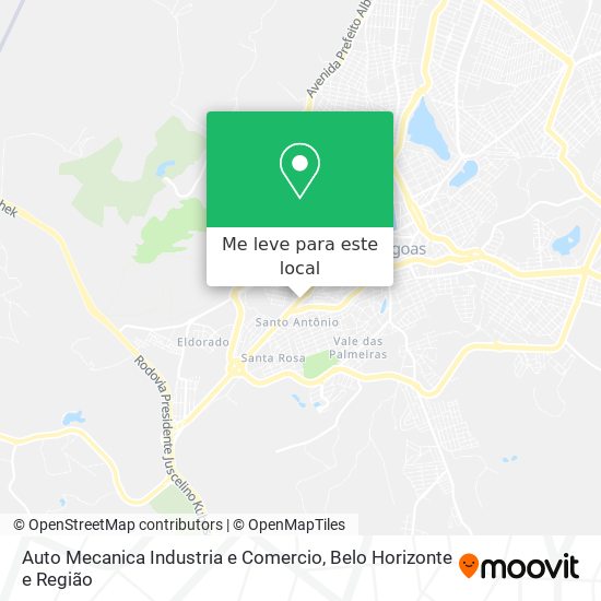 Auto Mecanica Industria e Comercio mapa
