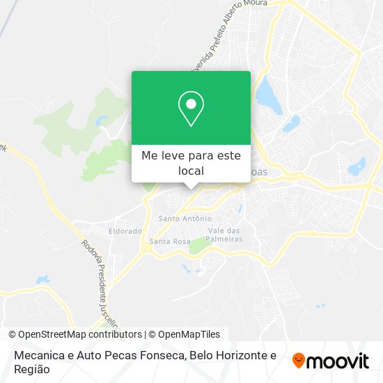Mecanica e Auto Pecas Fonseca mapa