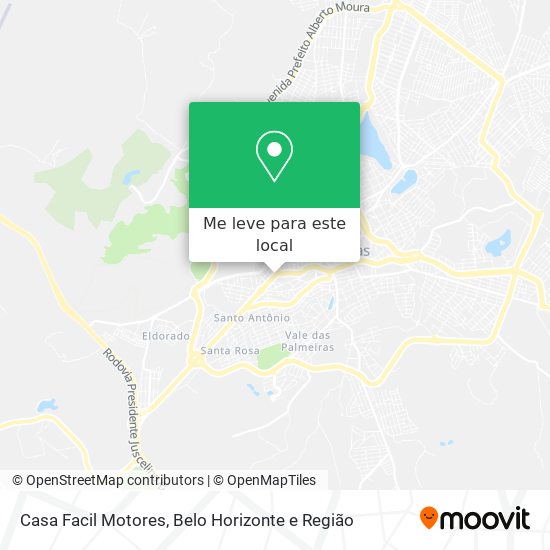 Casa Facil Motores mapa