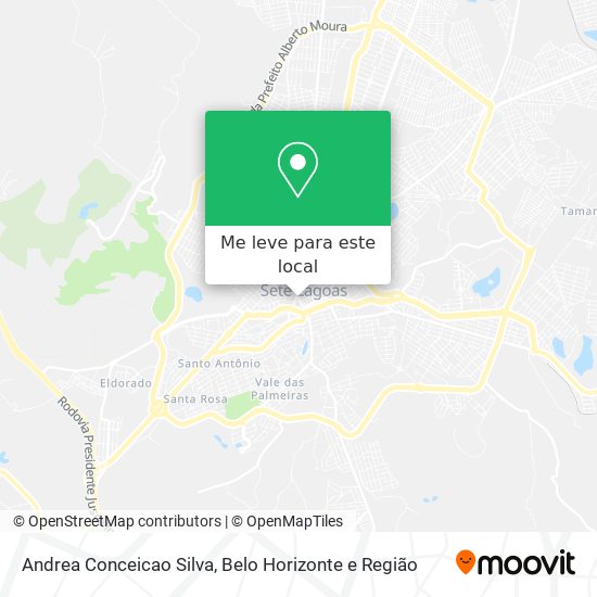 Andrea Conceicao Silva mapa