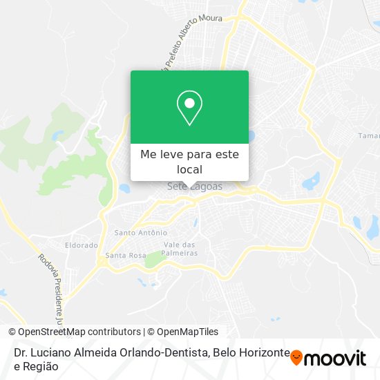 Dr. Luciano Almeida Orlando-Dentista mapa