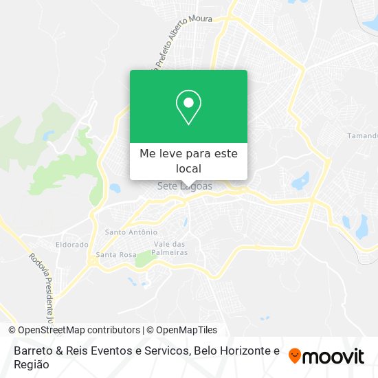 Barreto & Reis Eventos e Servicos mapa