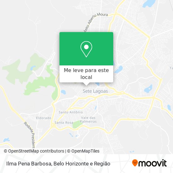 Ilma Pena Barbosa mapa