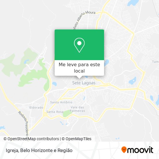 Igreja mapa