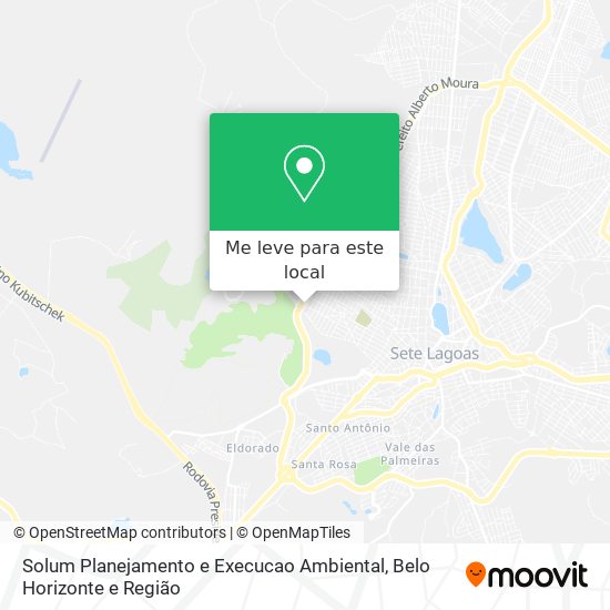 Solum Planejamento e Execucao Ambiental mapa