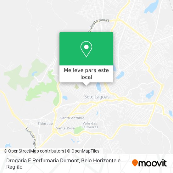 Drogaria E Perfumaria Dumont mapa