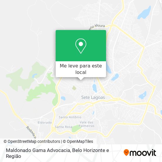 Maldonado Gama Advocacia mapa