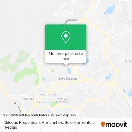 Siledas Presentes E Armarinhos mapa