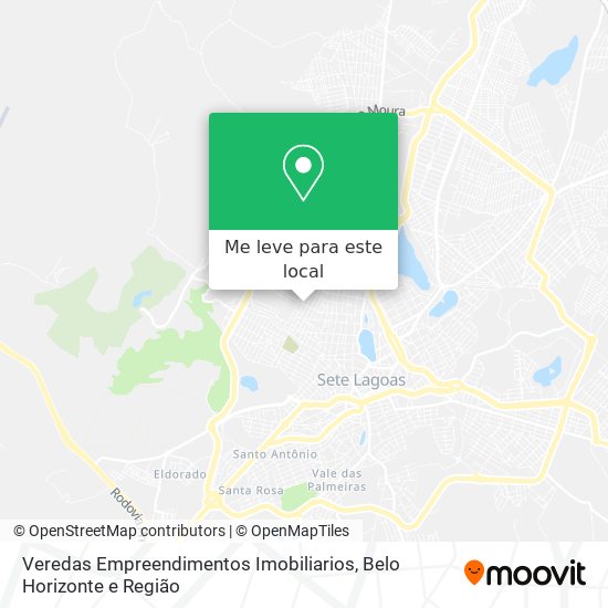 Veredas Empreendimentos Imobiliarios mapa