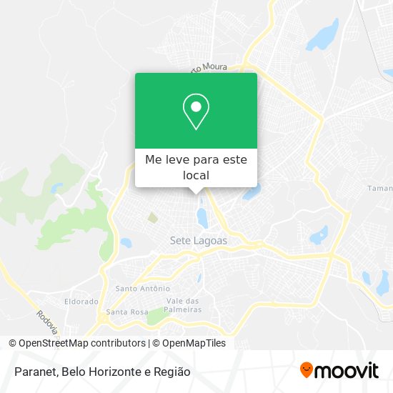 Paranet mapa