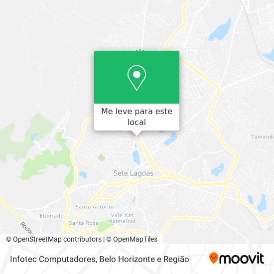 Infotec Computadores mapa