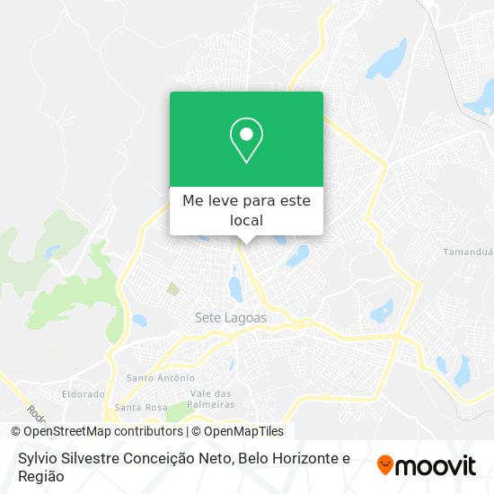 Sylvio Silvestre Conceição Neto mapa