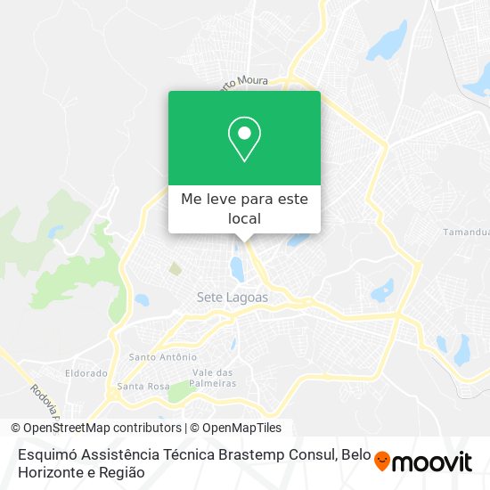 Esquimó Assistência Técnica Brastemp Consul mapa