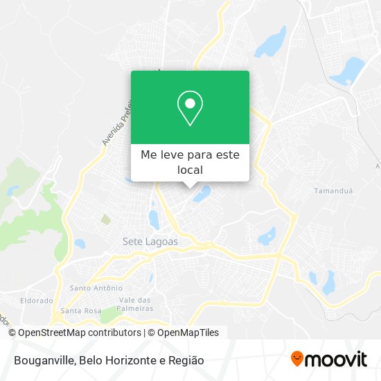 Bouganville mapa