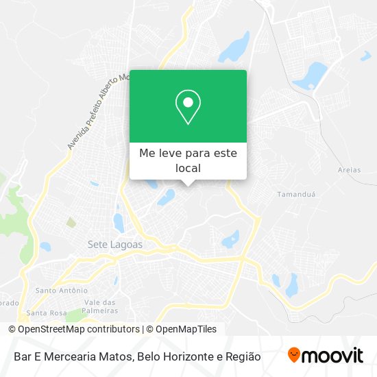 Bar E Mercearia Matos mapa