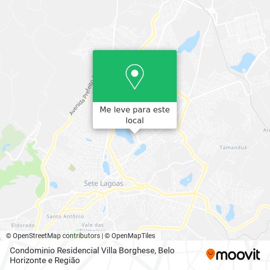 Condominio Residencial Villa Borghese mapa