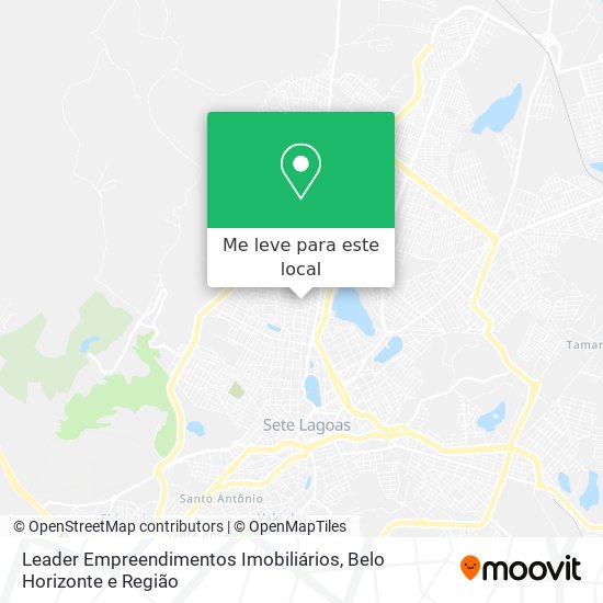 Leader Empreendimentos Imobiliários mapa