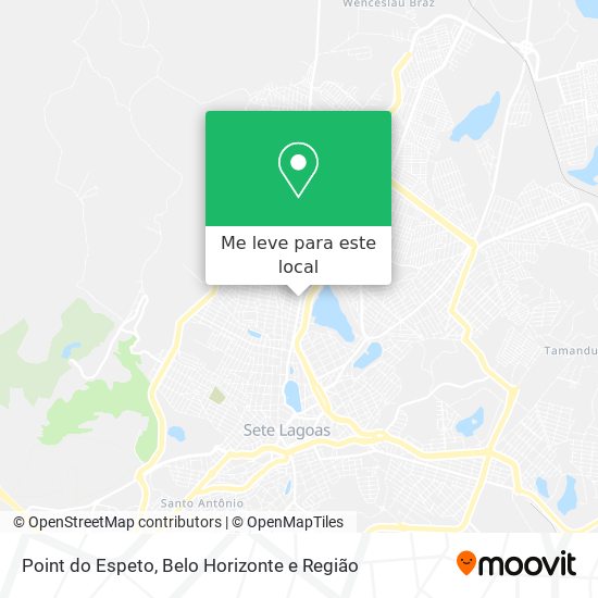 Point do Espeto mapa