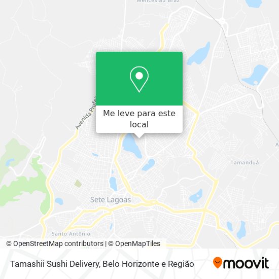 Tamashii Sushi Delivery mapa