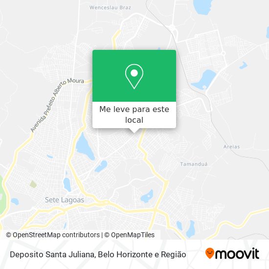 Deposito Santa Juliana mapa