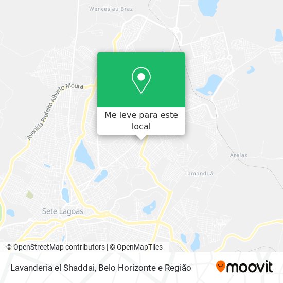 Lavanderia el Shaddai mapa