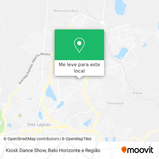 Kiosk Dance Show mapa