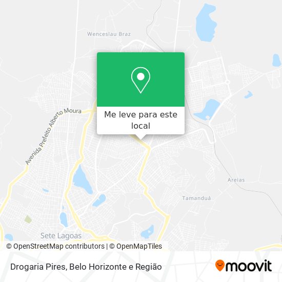 Drogaria Pires mapa