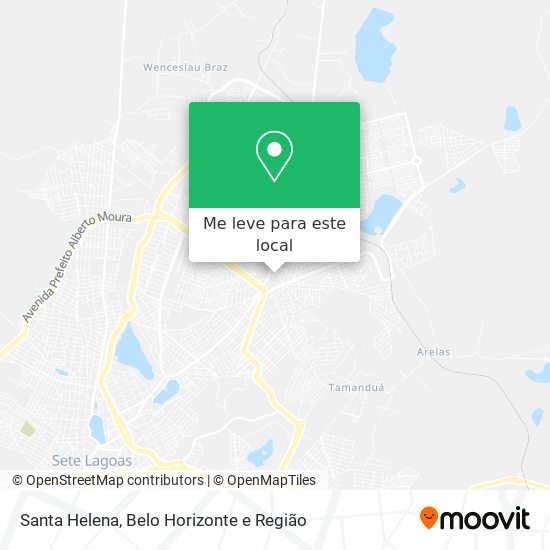 Santa Helena mapa