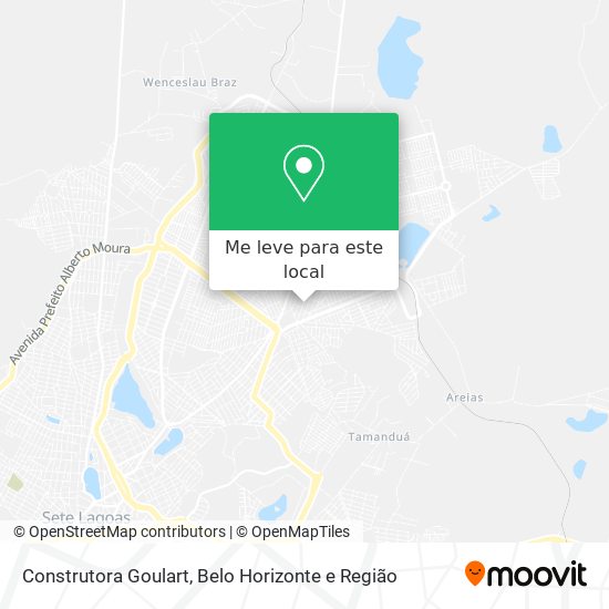 Construtora Goulart mapa