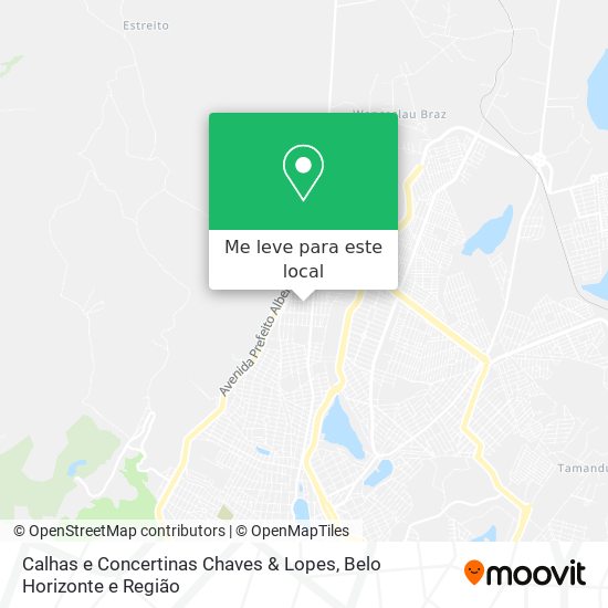 Calhas e Concertinas Chaves & Lopes mapa