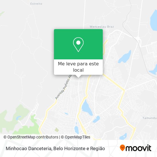 Minhocao Danceteria mapa