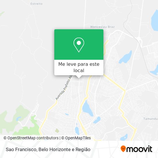 Sao Francisco mapa