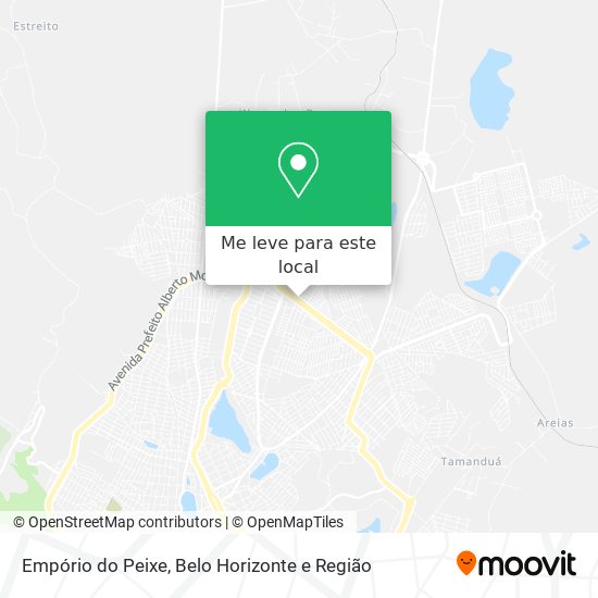 Empório do Peixe mapa