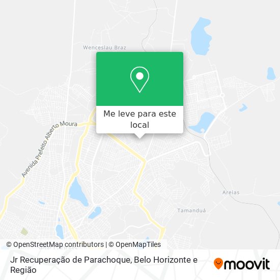 Jr Recuperação de Parachoque mapa