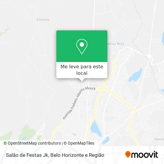 Salão de Festas Jk mapa