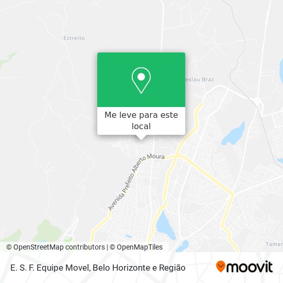 E. S. F. Equipe Movel mapa
