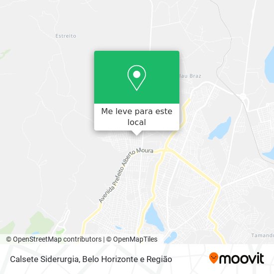Calsete Siderurgia mapa