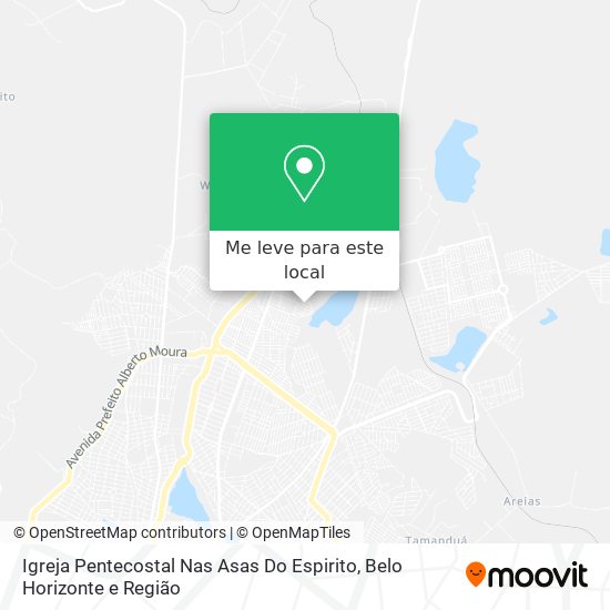 Igreja Pentecostal Nas Asas Do Espirito mapa